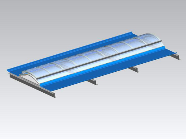 C3G固定式圆拱型采光天窗